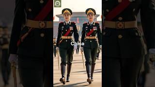 Military Parade Women Uniform P6 #shorts