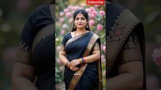 She Walks Like Royalty Unreal AI Saree Princess Stuns the World in Garden Fantasy #shorts #aisaree