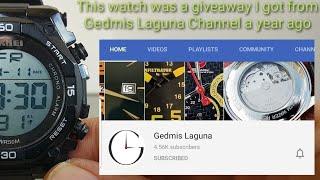 Give Away From "Gedmis Laguna" | SKMEI 1130