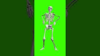 Skeleton Dance Green Screen