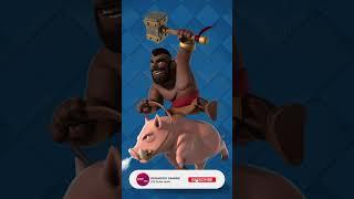 Hog Rider Gameplay - Rare card #ClashRoyale #AndroidGames #dudadidugaming #viral