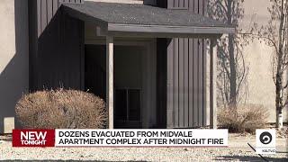 Midvale structure fire caused by ceiling fan, UFA says