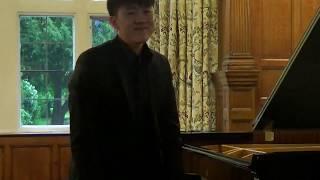 Cheong Bin Yu, piano at Charlton House - 17th May 2019