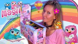 MAGIKI EULEN Glitzer Figuren DISPLAY  Owlettes wechseln die FARBE  Unboxing DeAgostini