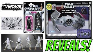 Hasbro Reveals Vintage Collection Darth Vader's TIE Advanced on I am Your Father's day Livestream