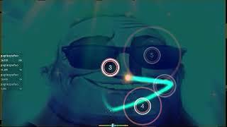 beating osu map mr incredible become canny !! #meme