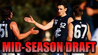 Essendon draft FOUR new players! (mid-season draft recap)