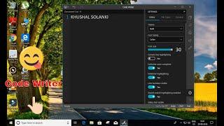 Windows 10 App Review Microsoft - (Code Writer) Best Text Editor