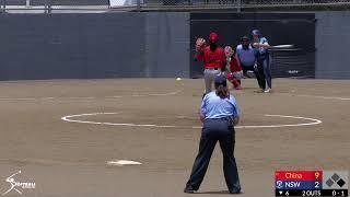 24-25 Under 23 Softball Australia National Championship, Joyce Lester Shield - Game 16 - China v NSW