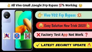 Say Goodbye to Factory Test App Issues on Vivo Y02 | Google Account Bypass Guide | without pc