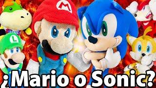 ¿Quién GANARÁ: Mario o Sonic? - CMB en Español