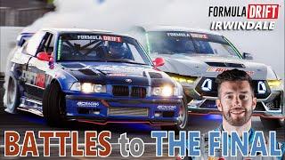 James Deane BATTLE runs in Irwindale ‣ Formula DRIFT 2024 Round 8 | Irwindale Speedway California