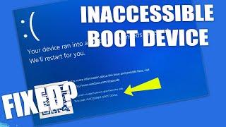 How To Fix inaccessible boot device on Windows 11