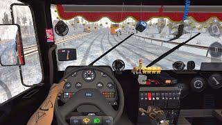 Realistic Blizzard Weather - Truck Simulator Ultimate - Mobile Gameplay