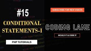 Conditional Statements In PHP | PHP Tutorial For Beginners – Coding Lane