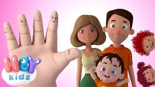 Daddy Finger song  The Finger Family + karaoke | HeyKids - Nursery Rhymes