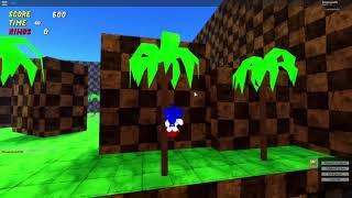 Sonic Roblox Blast, Sonic fan game