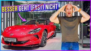 MG Cyberster E-Cabrio: Warum ich den direkt kaufen werde!