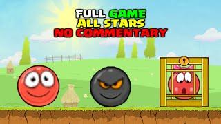 RED BALL 3 x RED BALL 4: FULL GAME 'ALL STARS' NO COMMENTARY