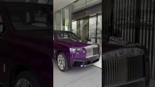 Regal in Motion: Purple Rolls-Royce Cullinan Series II Walkaround