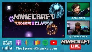 The Caves & Cliffs Update! Minecraft Live 2020 Co-stream & Reactions // The Spawn Chunks Podcast