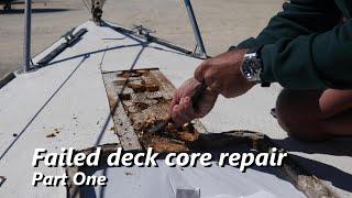 Failed deck core repair Part I