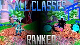 ALL WORLD ZERO CLASSES SHOWCASE AND RANKED