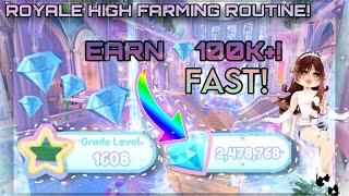 EARN 100k+ EASILY! ROYALE HIGH FARMING ROUTINE 2024!  Roblox Royale High