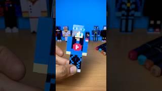 papercraft minecraft girl #shorts