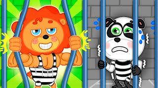 MrLion India | Escape From Prison Story | Healthy Habits | Cartoon for Kids