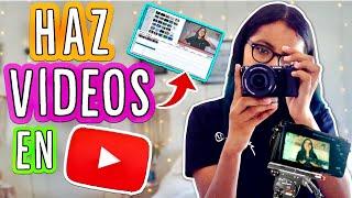 CÓMO GRABAR/EDITAR VIDEOS + Tips de YOUTUBERS! | Michmoon