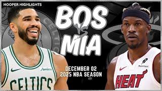 Boston Celtics vs Miami Heat Full Game Highlights | Dec 2 | 2025 NBA Season