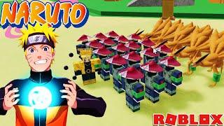 Строим КОНОХУ в НАРУТО ТАЙКОН  Роблокс Коды - Naruto War Tycoon