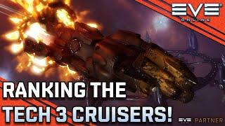 Ranking All The Tech 3 Strategic Cruisers for C3 Wormhole Ratting!! || EVE Online