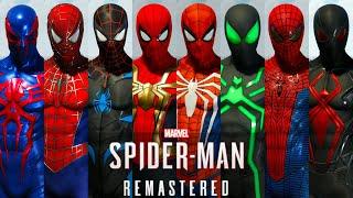 Marvel's Spider-Man Remastered PS5 - All Suits Free Roam Gameplay (4K 60FPS)