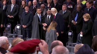 LE ROI MOHAMMED VI À LA CÉLÉBRATION DU CENTENAIRE DE L'ARMISTICE 14-18