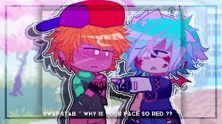 " I'm gonna confess to you on Valentine's Day.. " | Swap Bf x Swap Pico  | Gacha Club | FNF ! SWAP