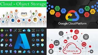 Cloud Service Object Storage Compared : AWS Vs Azure Vs GCP Vs OCI