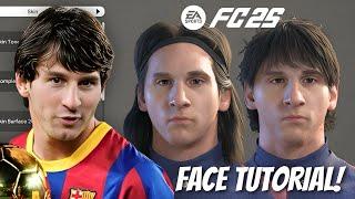 How to create YOUNG LIONEL MESSI in EA FC25