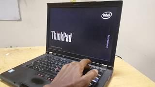 Boot lenovo thinkpad from USB