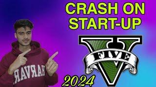 How to fix GTA 5 crash on startup || GTA 5 Crash fix PC ||