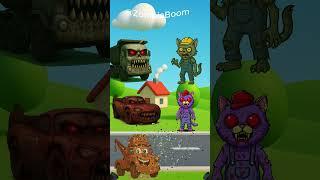 Zombie cars turn into cute  Zombie Car
