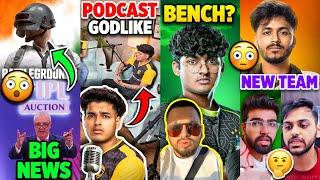 BGMI Ka IPL Coming.. New Teams System Jonathan 1st Podcast, Team SouL Goblin Bench?Hector,Omega