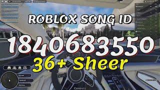 36+ Sheer Roblox Song IDs/Codes