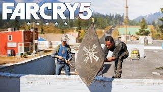 ЗАХВАТИЛИ ЦЕЛЫЙ ГОРОД! ПЕРВЫЙ ПОЛЕТ НА САМОЛЕТЕ И КРАСИВЫЕ ВИДЫ В FARCRY 5!