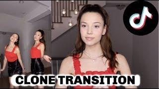 CLONE/TWIN TRANSITION TUTORIAL ON TIKTOK I Romina Gafur