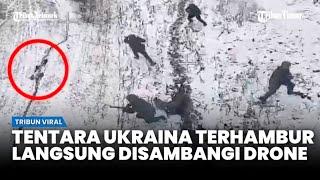 Kelompok Evakuasi Tentara Ukraina Jadi Sasaran Empuk Drone Rusia