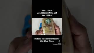 Starbucks Frappuccino Vanilla Coffee Drink, 9.5 oz, 15 Count.