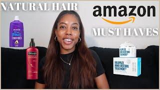 Amazon Natural Hair Favorites | Prime Day Must Haves For Natural Hair | Zenese Ashley