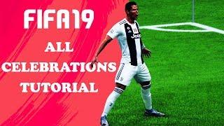 FIFA 19 ALL CELEBRATIONS TUTORIAL | Xbox & Playstation | 4K Ultra HD